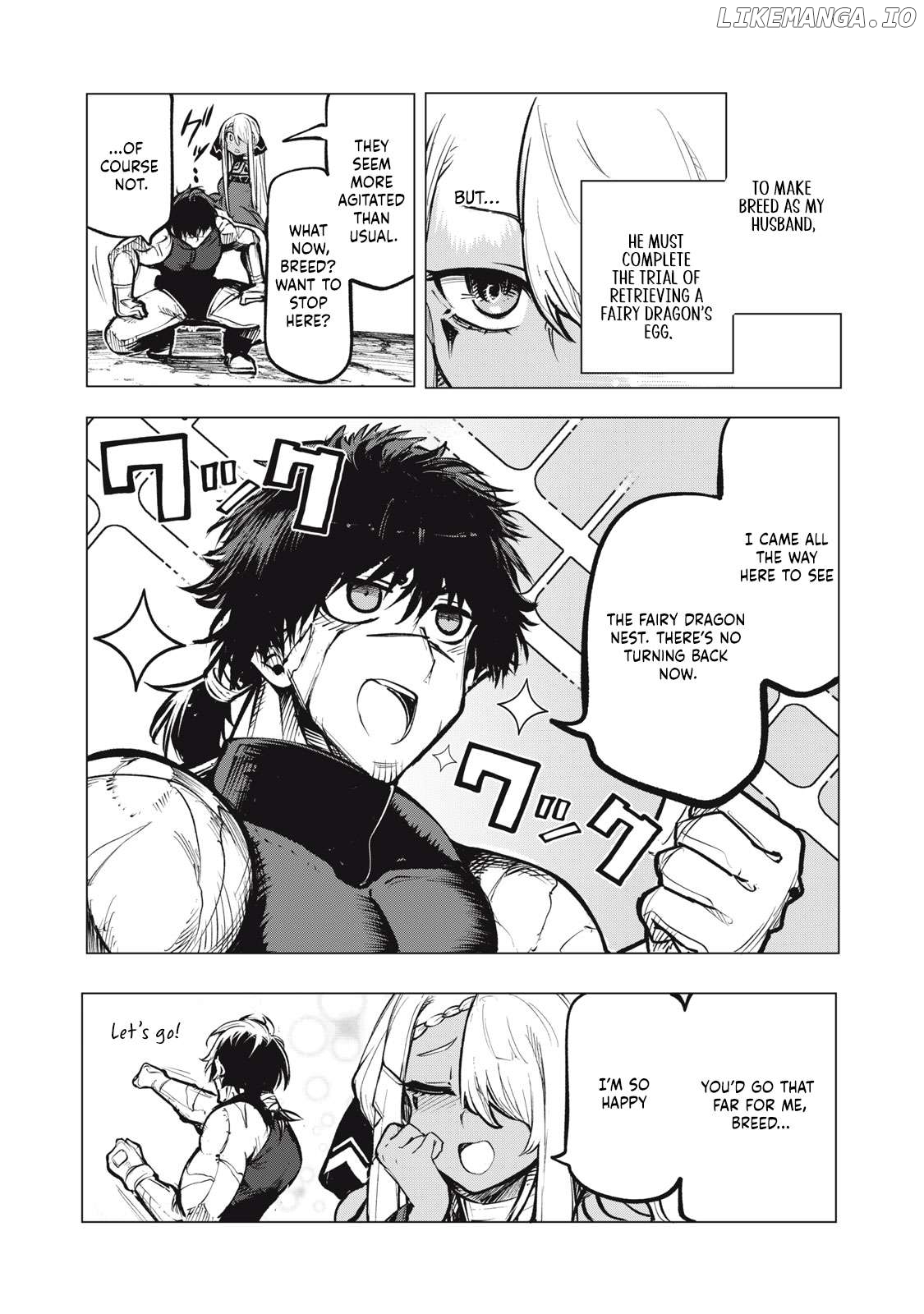 Kuni wo Owareta Ryuushi-san, Hirowareta Ringoku de Ukkari Musou shite Shimau. Chapter 17.1 - page 2