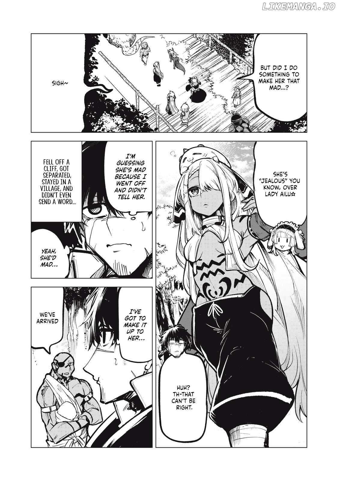 Kuni wo Owareta Ryuushi-san, Hirowareta Ringoku de Ukkari Musou shite Shimau. Chapter 18.1 - page 2