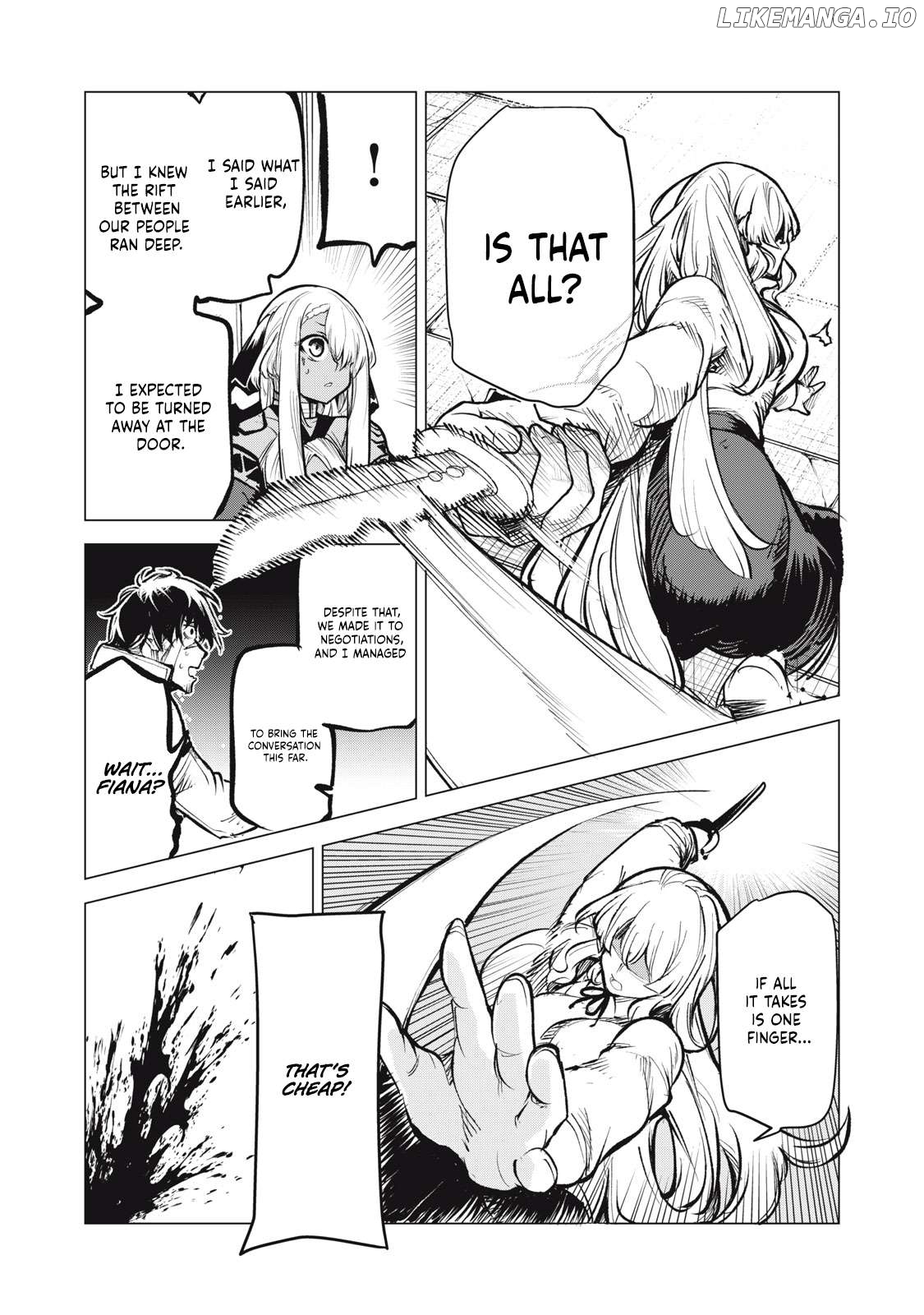 Kuni wo Owareta Ryuushi-san, Hirowareta Ringoku de Ukkari Musou shite Shimau. Chapter 18.2 - page 3