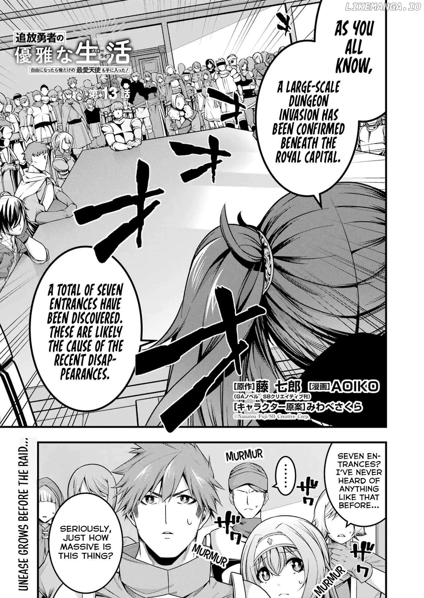 TSUIHO YUSHA NO YUGANA SEIKATSU JIYU NI NATTARA ORE DAKE NO SAIAI TENSHI MO TE NI HAITTA! Chapter 13 - page 2