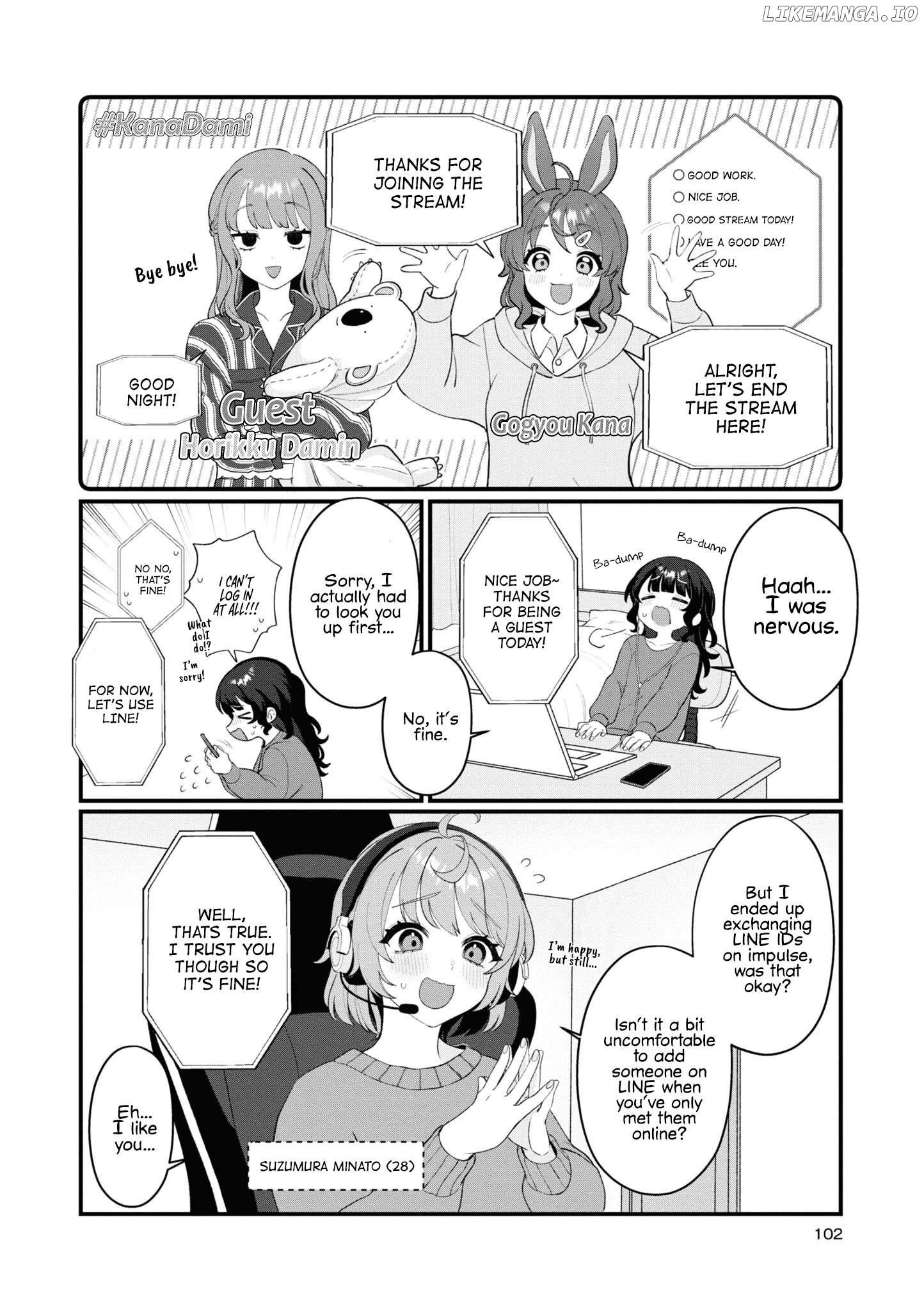 Koharu To Minato: Watashi No Partner Wa Onna No Ko Chapter 10 - page 2