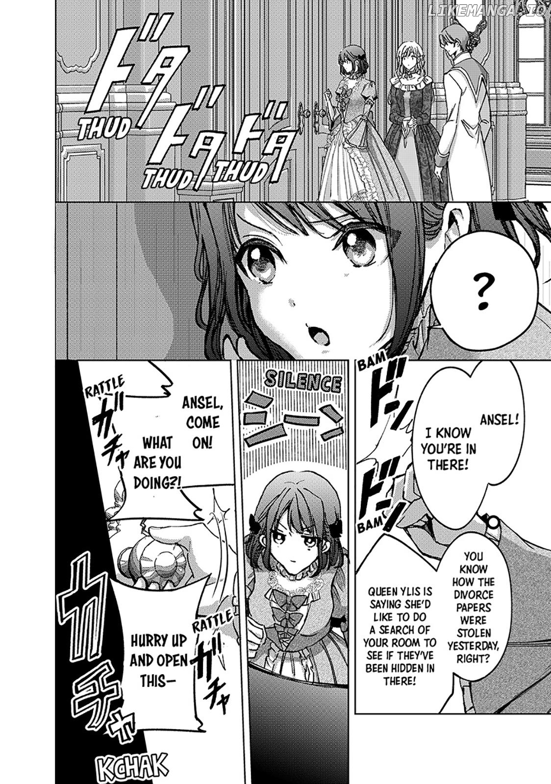 Ouhi-sama wa Rikon shitai - Isekai kara Seijo-sama ga Kita no de, Mou Oyaku Gomen desu wa ne? Chapter 26.1 - page 10