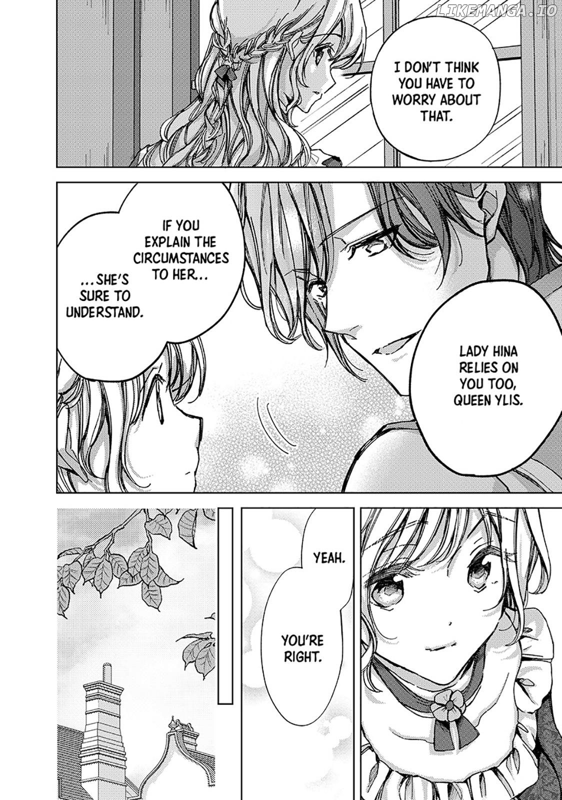 Ouhi-sama wa Rikon shitai - Isekai kara Seijo-sama ga Kita no de, Mou Oyaku Gomen desu wa ne? Chapter 26.1 - page 4