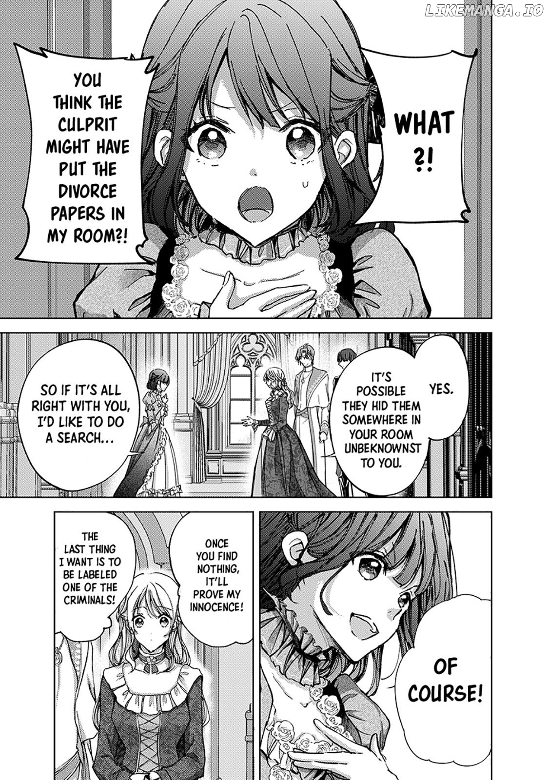 Ouhi-sama wa Rikon shitai - Isekai kara Seijo-sama ga Kita no de, Mou Oyaku Gomen desu wa ne? Chapter 26.1 - page 5