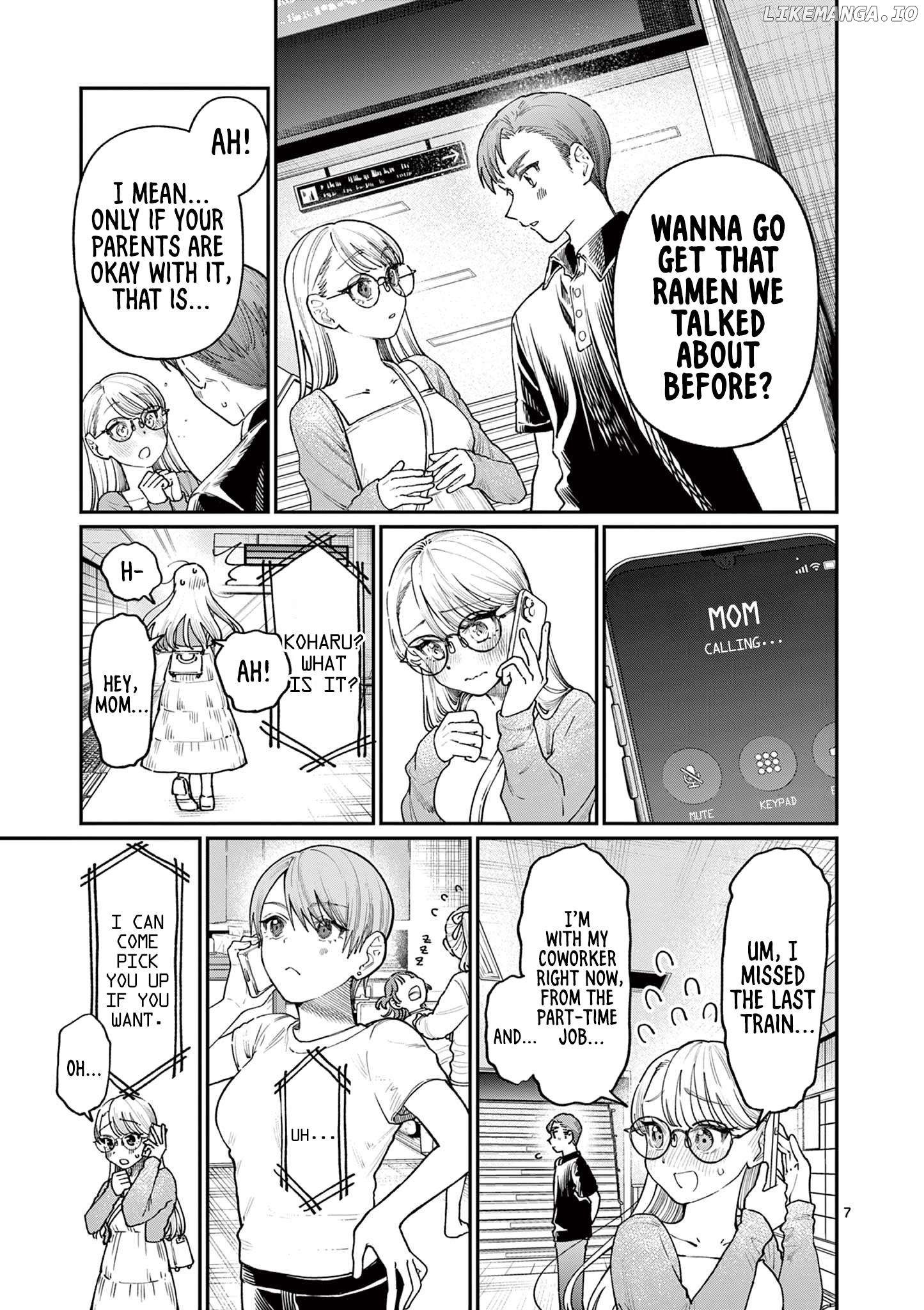 The Blue Love at the Wakaba Household Chapter 22 - page 7