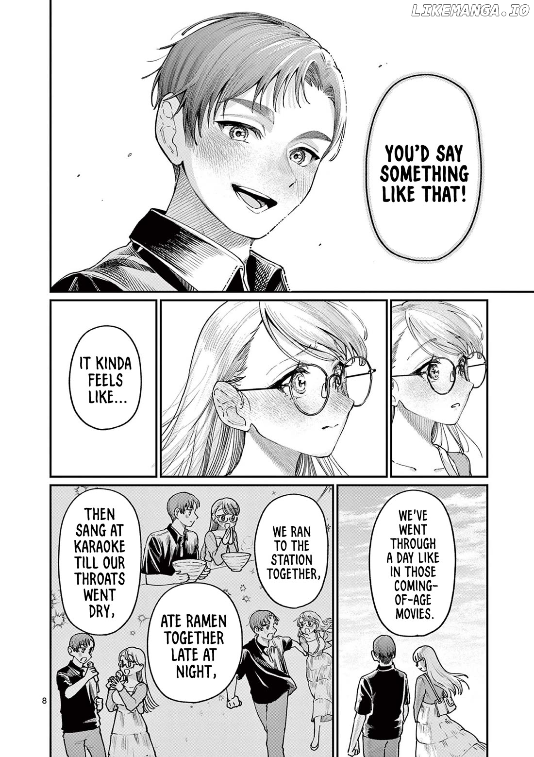 The Blue Love at the Wakaba Household Chapter 24 - page 8