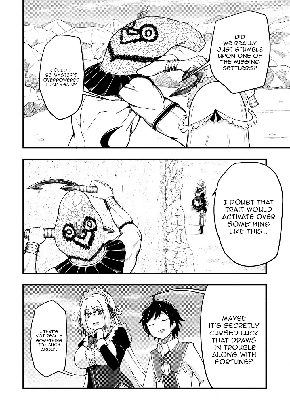 The Fifth Prince Exiled to the Frontier Survives with His [Luck] Skill Chapter 7 - page 3
