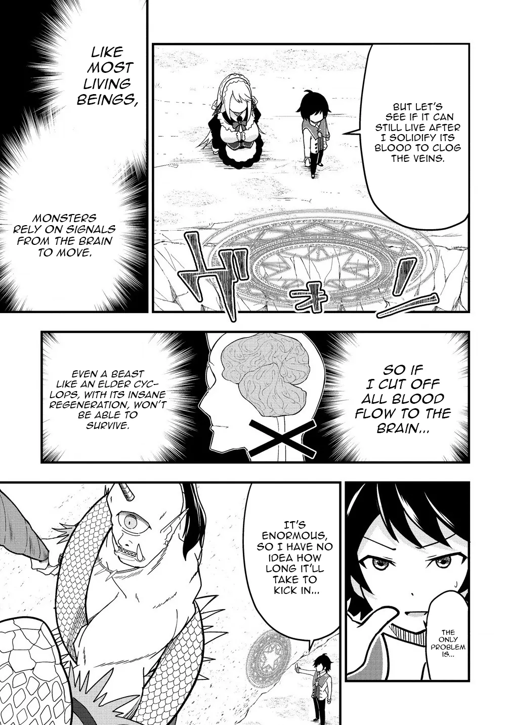 The Fifth Prince Exiled to the Frontier Survives with His [Luck] Skill Chapter 7 - page 8