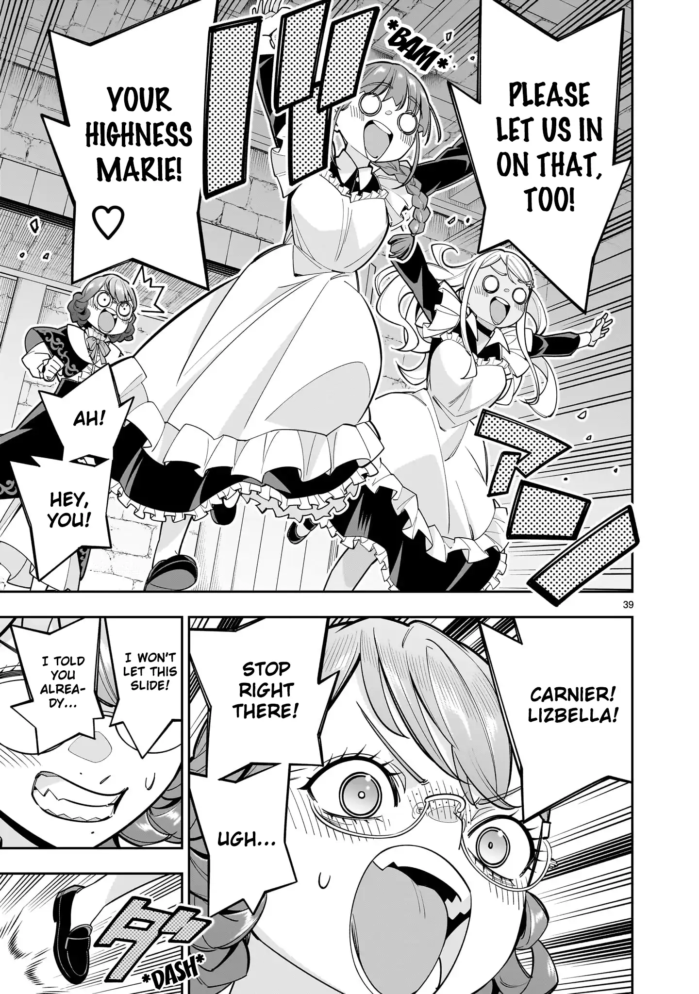 The Death Defying Princess Creates a Yuri Harem to Survive Chapter 9 - page 34