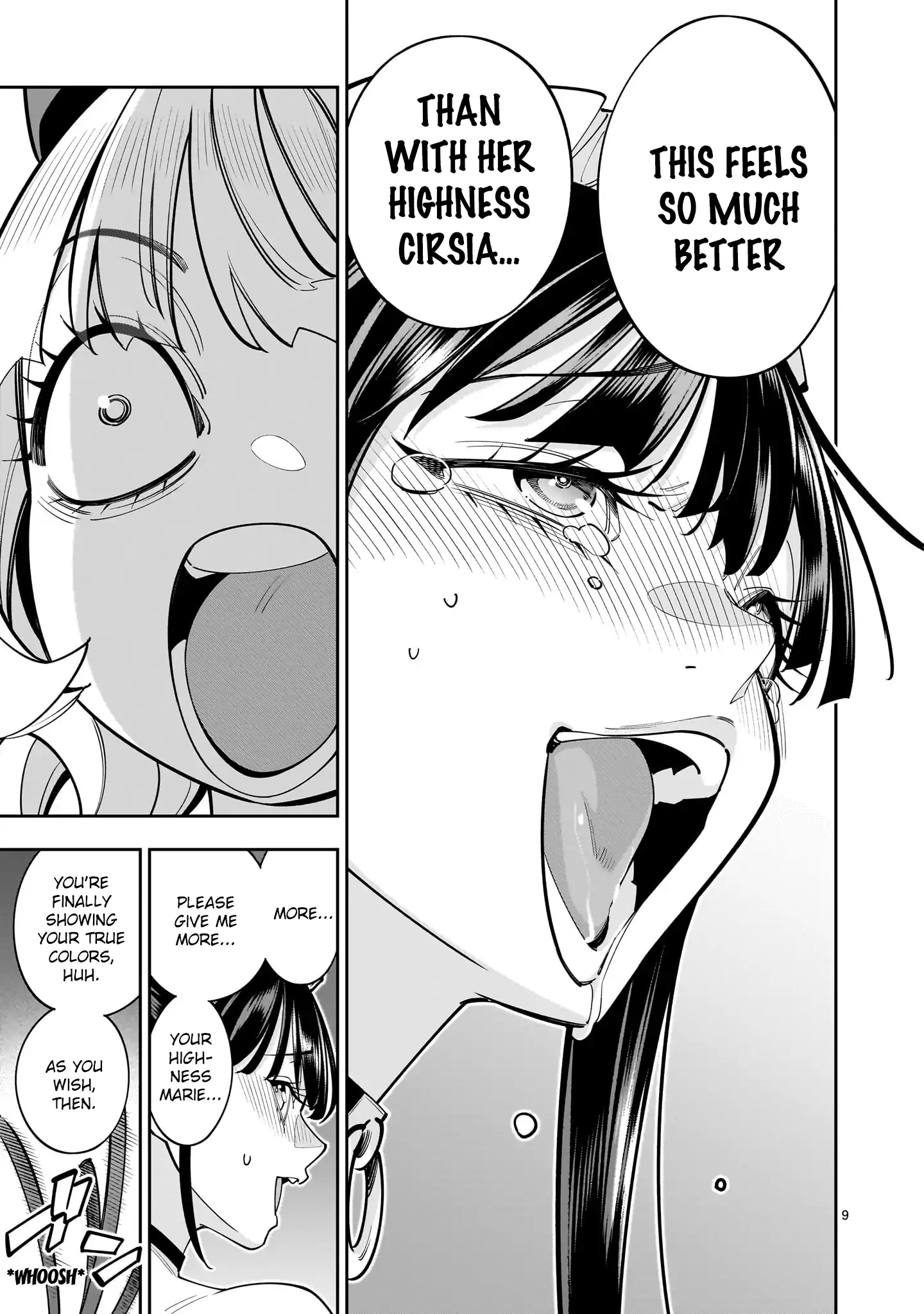 The Death Defying Princess Creates a Yuri Harem to Survive Chapter 9 - page 9