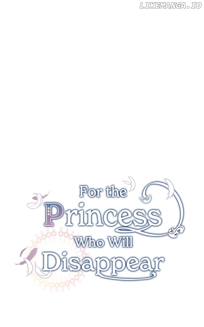 For The Princess Who Will Disappear Chapter 28 - page 32