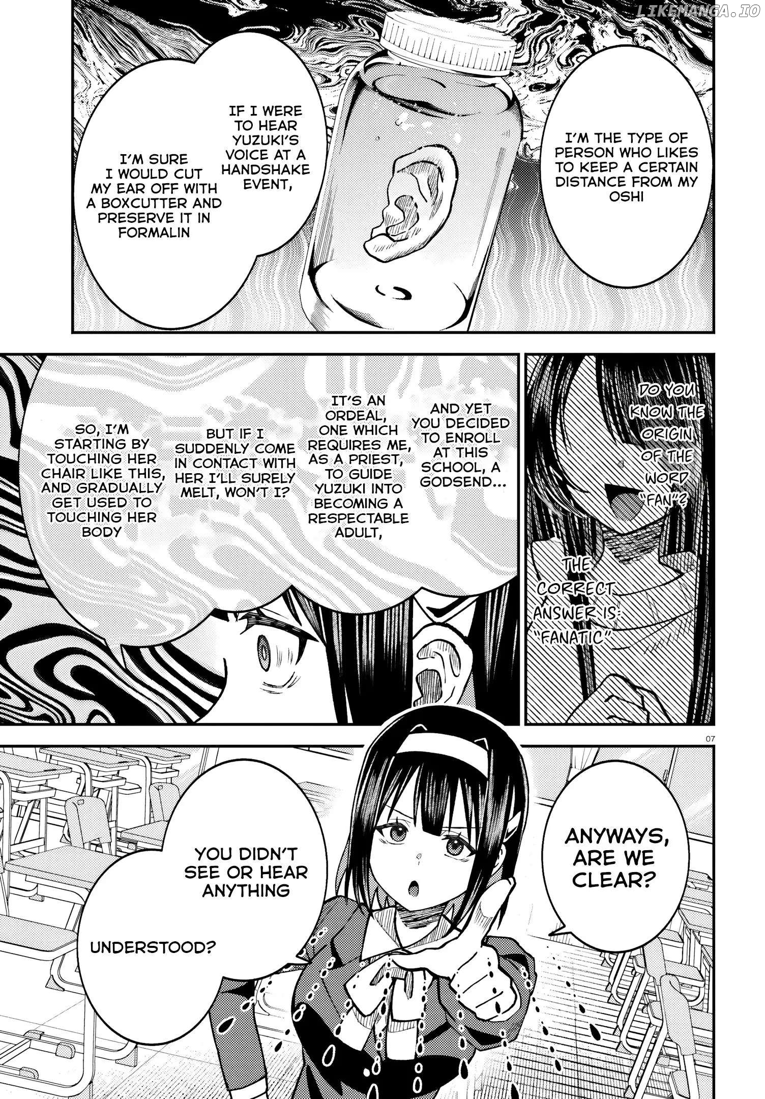 Ore no Haitoku Meshi wo Onedari Sezu ni Irarenai, Otonari no Top Idol-sama Chapter 6 - page 8