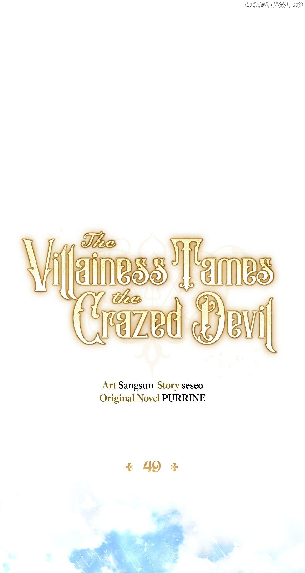 The Villainess Tames the Crazed Devil Chapter 49 - page 54