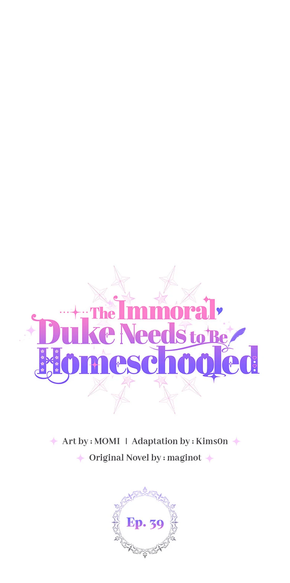 The Immoral Ducal Family Needs to Learn Family Values Chapter 39 - page 1