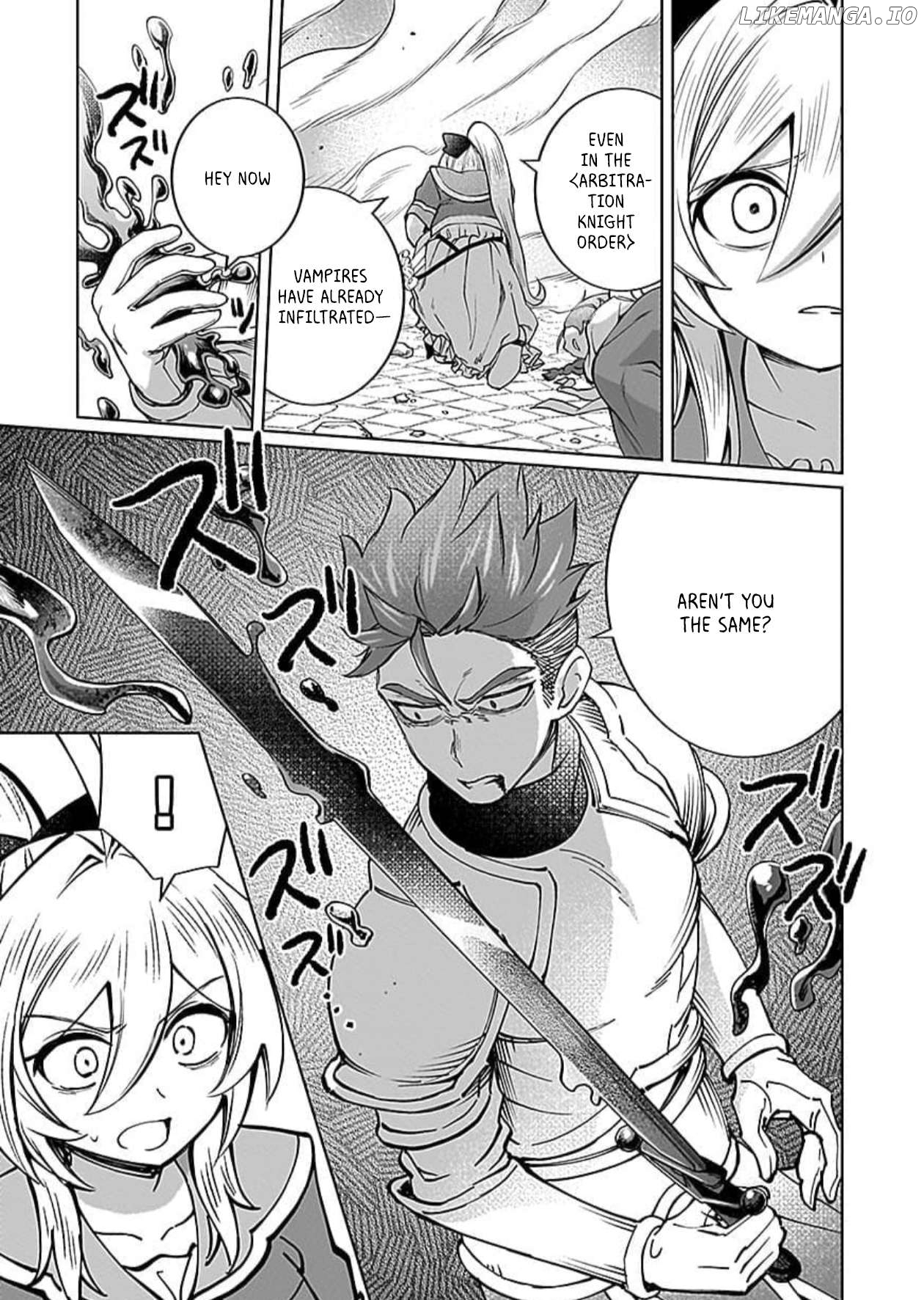 A girl who longed to be a "hero" aims to be a "hero" even if she falls into a vampire Chapter 8 - page 10