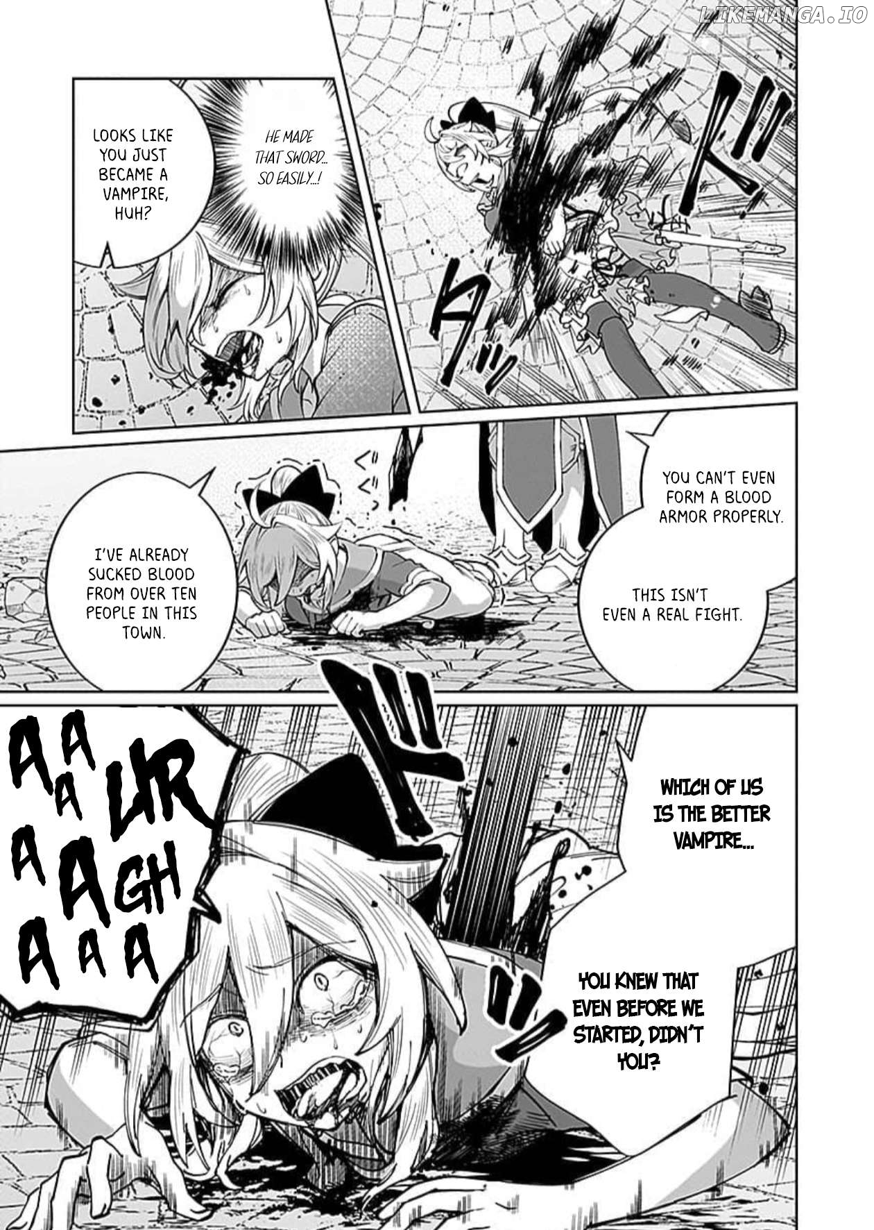 A girl who longed to be a "hero" aims to be a "hero" even if she falls into a vampire Chapter 8 - page 12