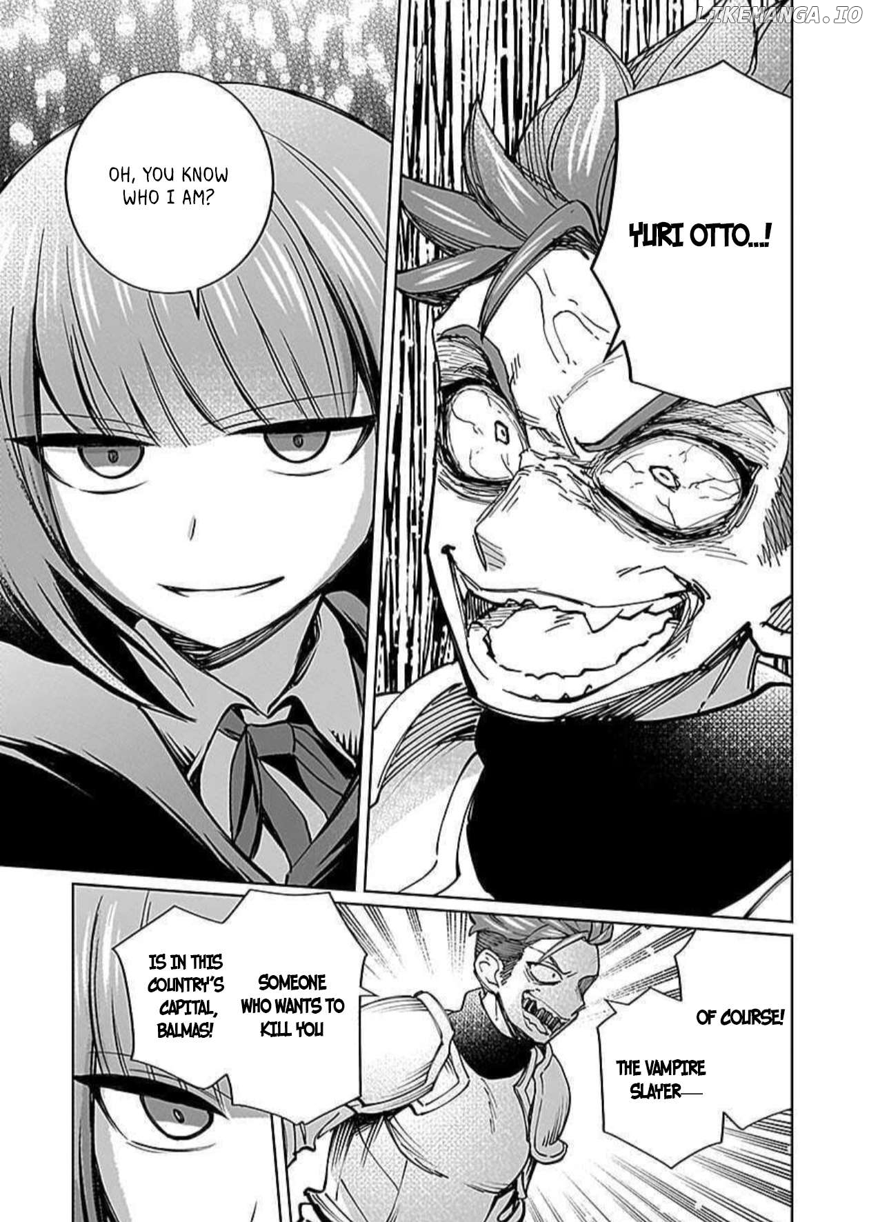 A girl who longed to be a "hero" aims to be a "hero" even if she falls into a vampire Chapter 8 - page 16