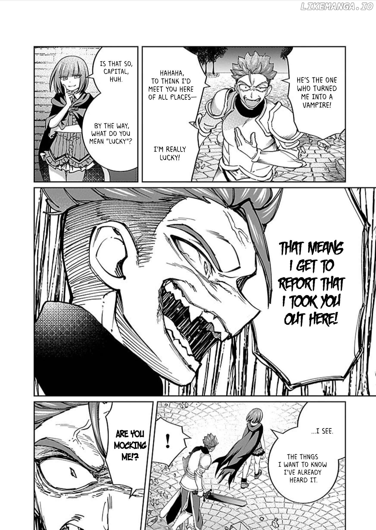 A girl who longed to be a "hero" aims to be a "hero" even if she falls into a vampire Chapter 8 - page 17