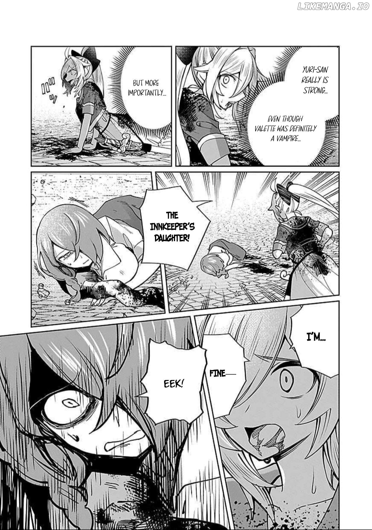 A girl who longed to be a "hero" aims to be a "hero" even if she falls into a vampire Chapter 8 - page 24