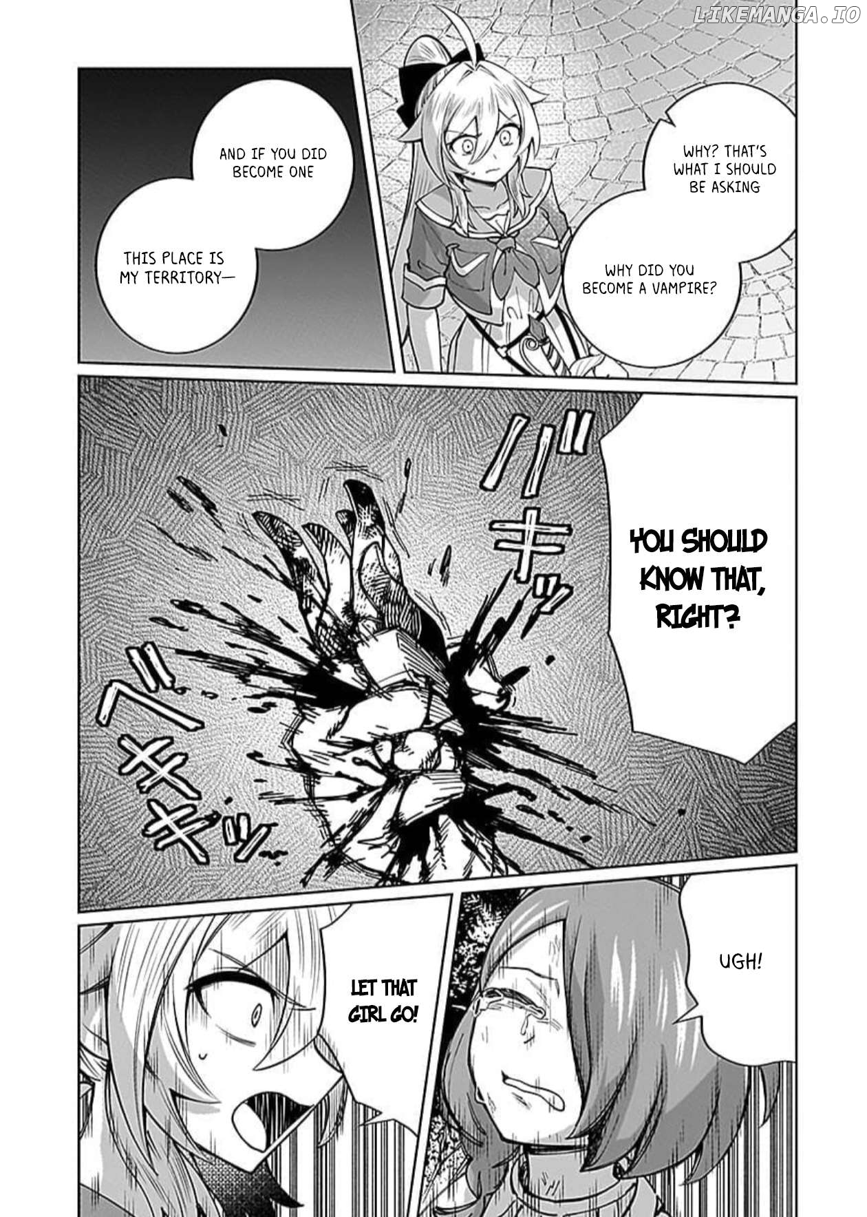 A girl who longed to be a "hero" aims to be a "hero" even if she falls into a vampire Chapter 8 - page 3