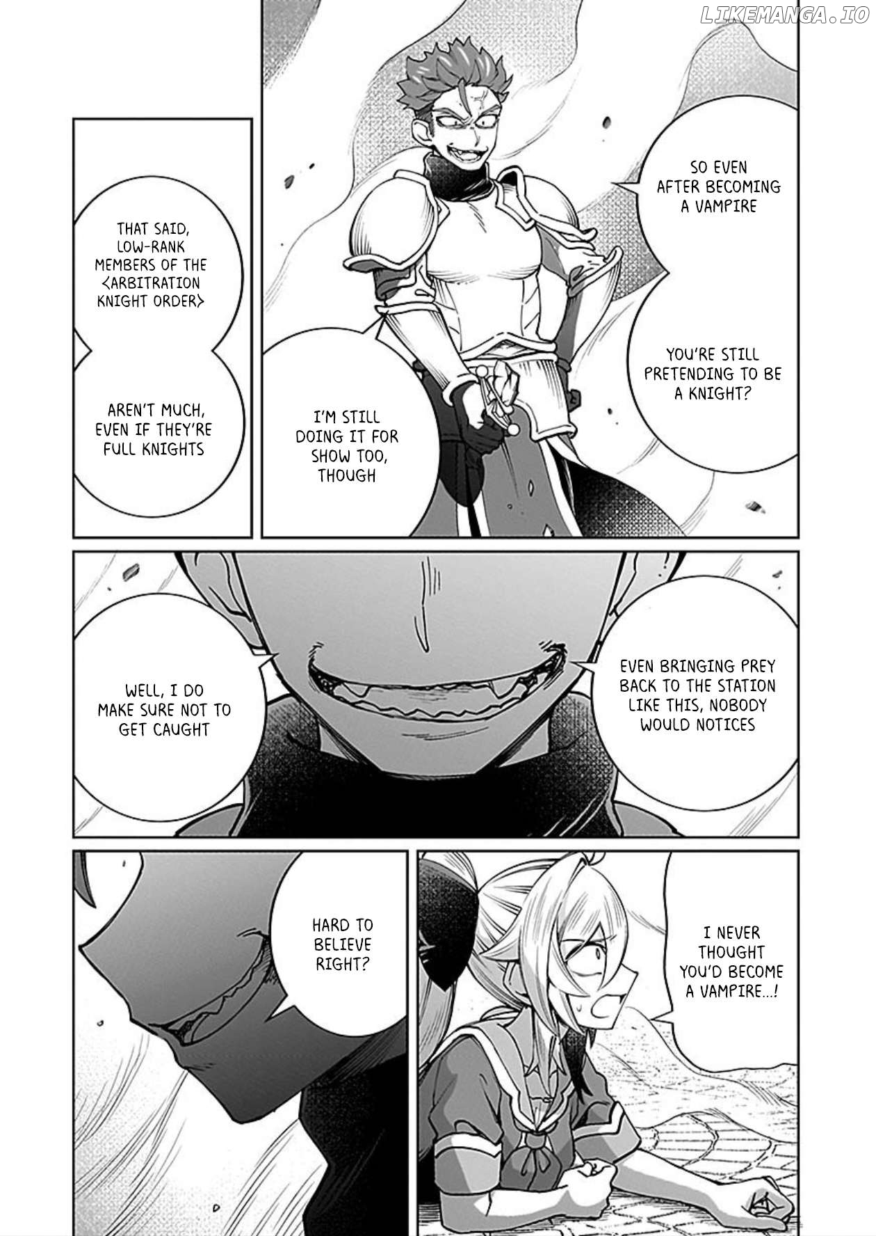 A girl who longed to be a "hero" aims to be a "hero" even if she falls into a vampire Chapter 8 - page 8