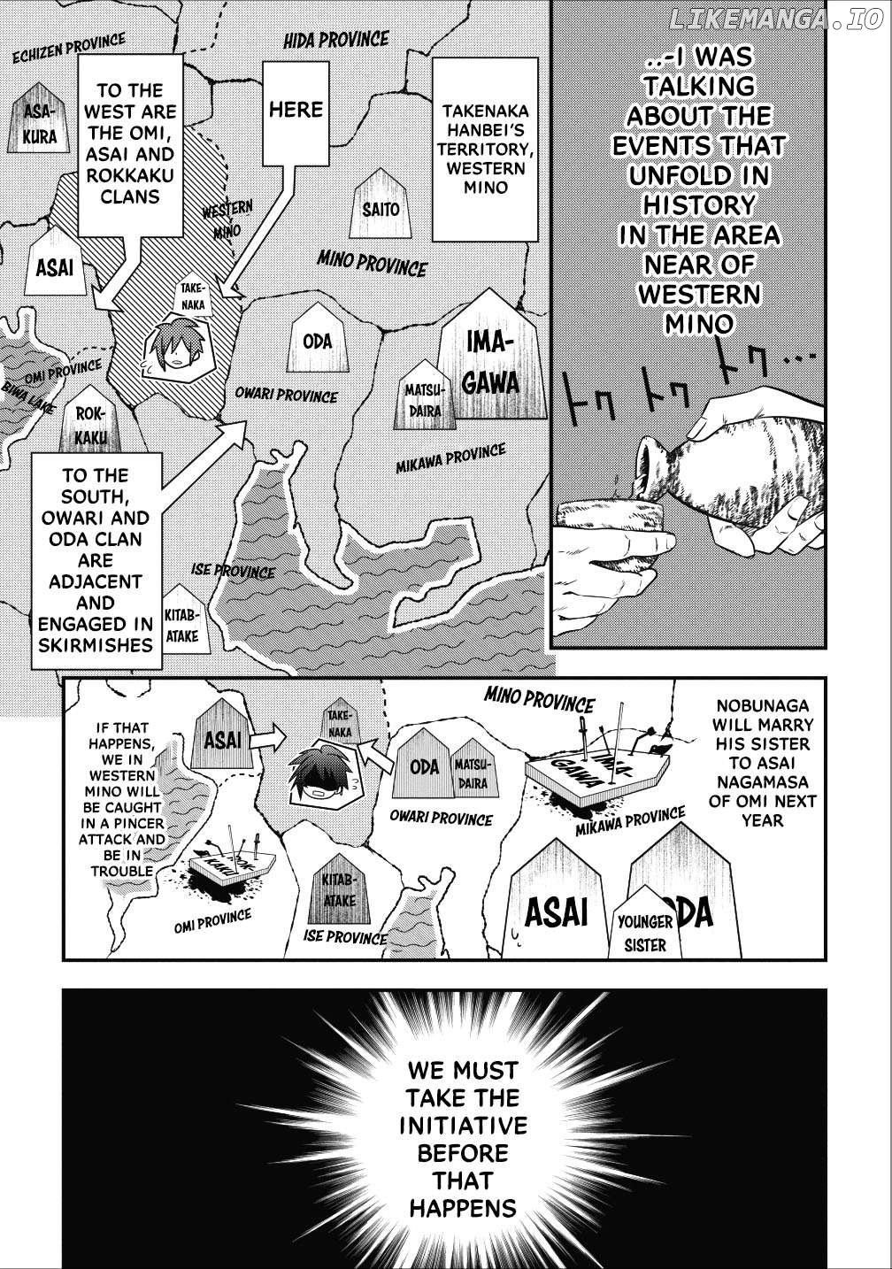 Tensei! Takenaka hanbei 〜 maina bushou ni tensei shita nakama-tachi to sengokuranse wo ikinuku 〜 Chapter 3 - page 19