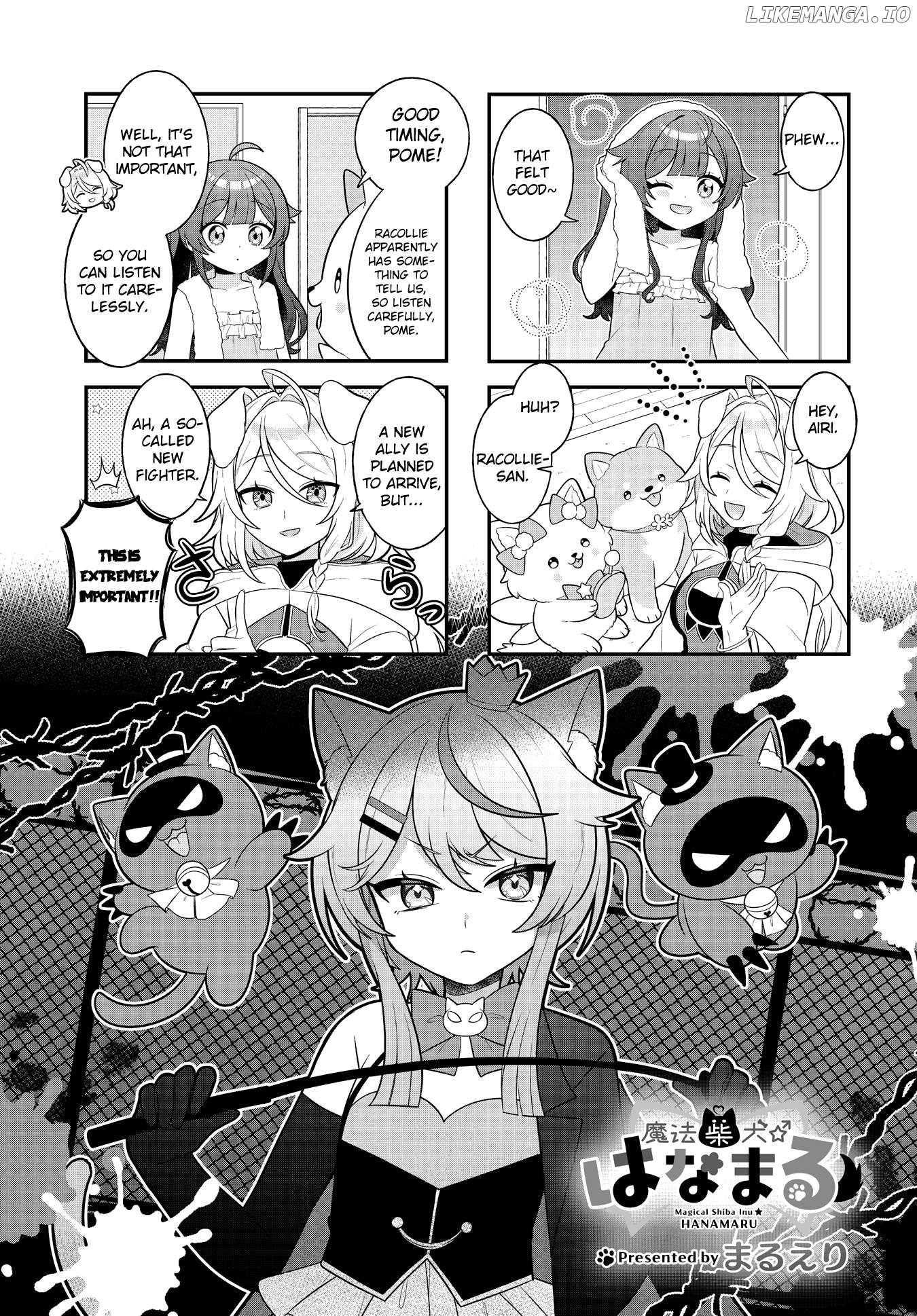 Mahou Shiba Inu★Hanamaru Chapter 10 - page 1