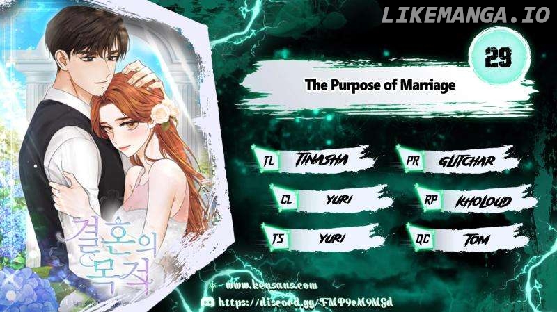 The Purpose of Marriage Chapter 29 - page 1