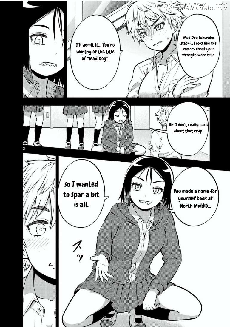 Yankee JK Kuzuhana-chan: Another Side of the Heroine Chapter 10 - page 2
