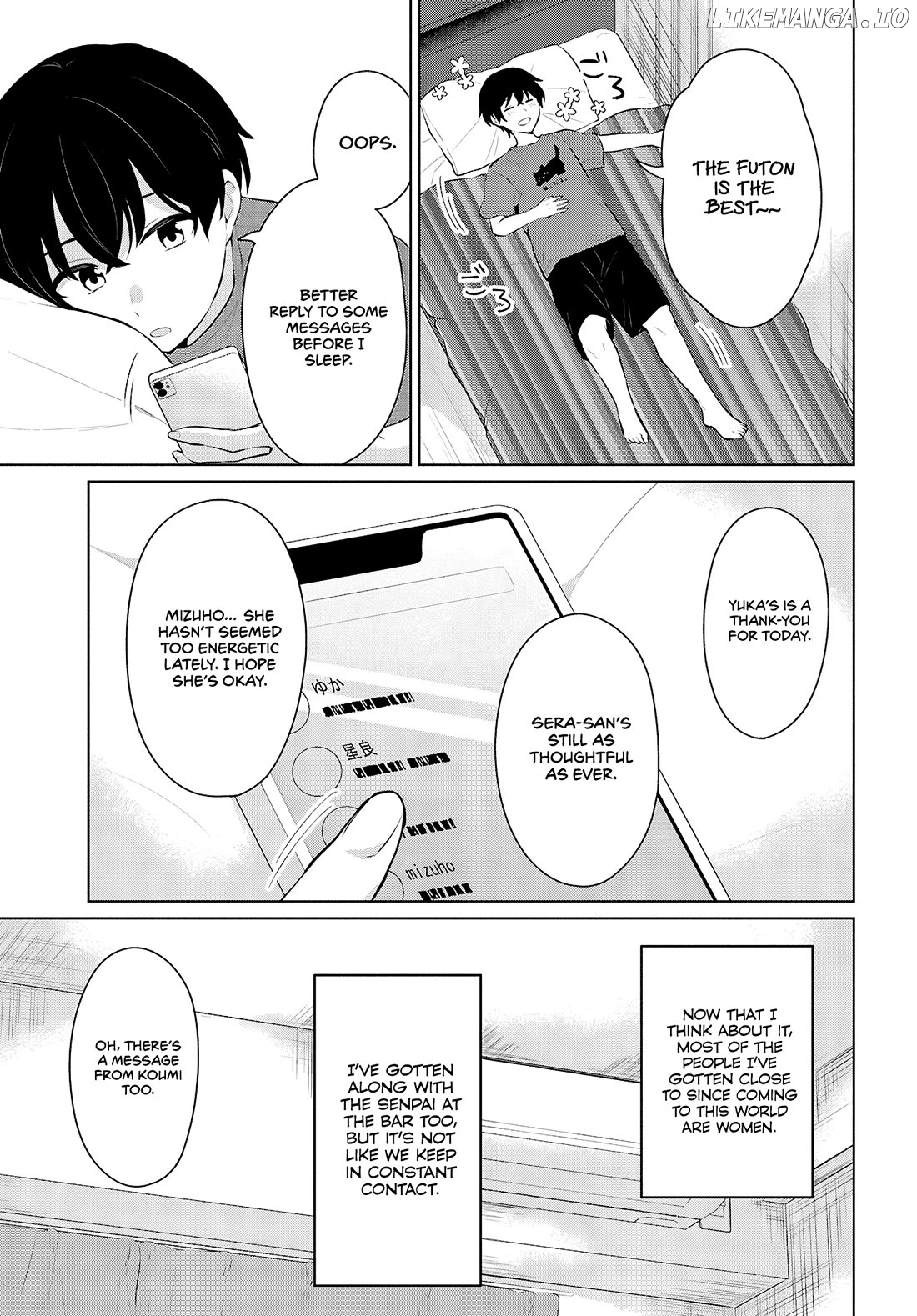 Did you think you could live normally even in a world with a 1:5 male-to-female ratio?~When deeply intense feelings of the girls are unknowingly toyed with by the an oblivious boy~ Chapter 9 - page 41