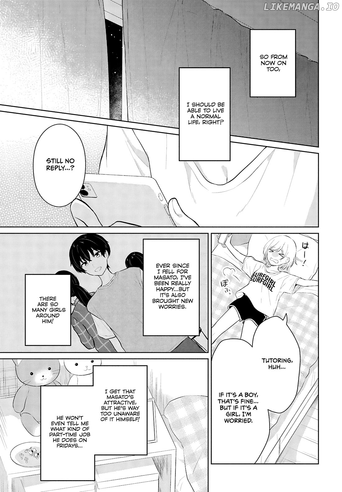 Did you think you could live normally even in a world with a 1:5 male-to-female ratio?~When deeply intense feelings of the girls are unknowingly toyed with by the an oblivious boy~ Chapter 9 - page 43