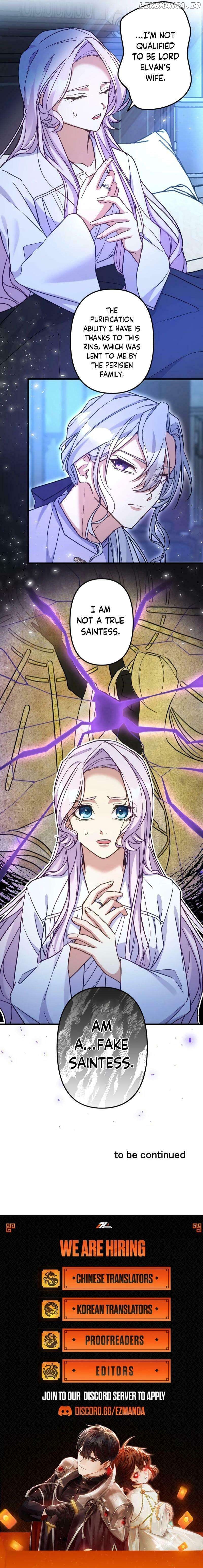 The False Saintess Embraced by Her First Love, the Count Chapter 9 - page 8