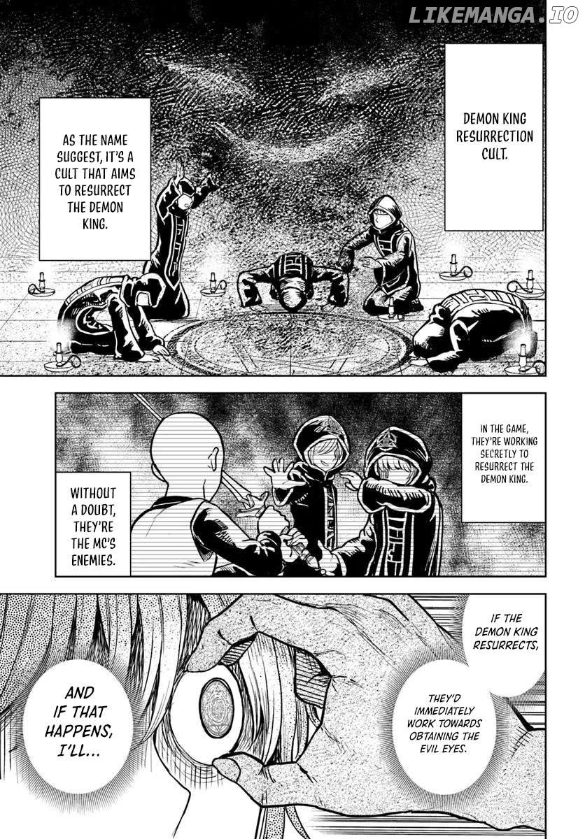 I was reincarnated as the villain with evil eyes, so I aim to be a mob character Chapter 8.2 - page 5