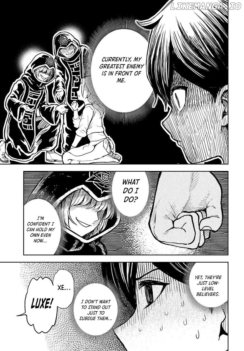 I was reincarnated as the villain with evil eyes, so I aim to be a mob character Chapter 8.2 - page 7
