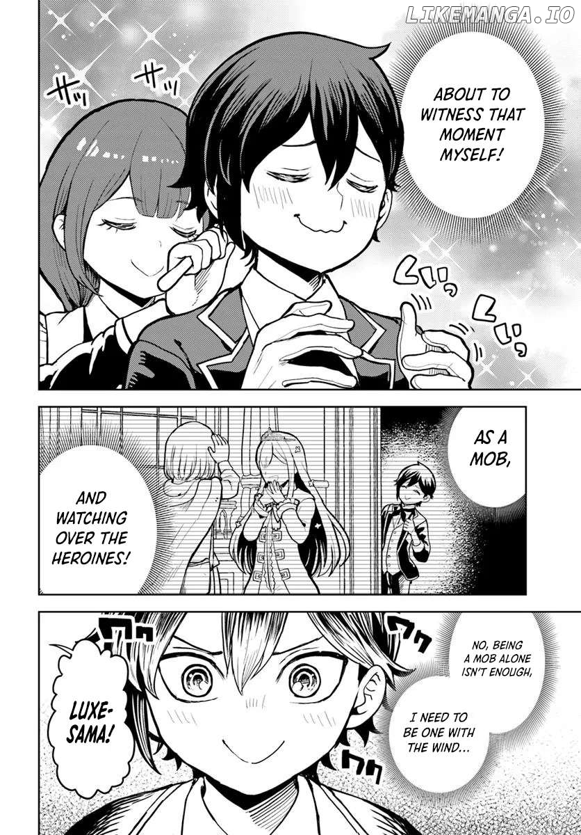 I was reincarnated as the villain with evil eyes, so I aim to be a mob character Chapter 9.1 - page 3