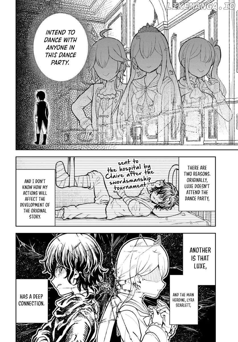 I was reincarnated as the villain with evil eyes, so I aim to be a mob character Chapter 9.1 - page 5