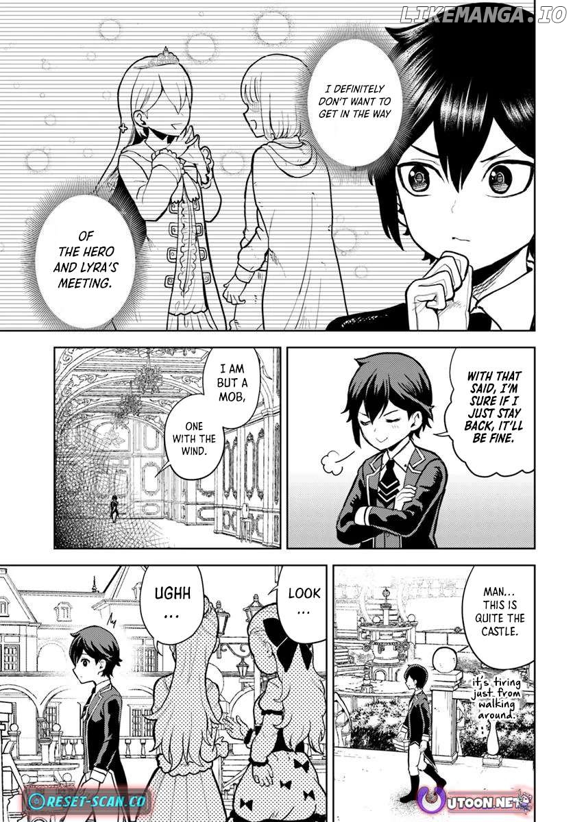 I was reincarnated as the villain with evil eyes, so I aim to be a mob character Chapter 9.1 - page 6