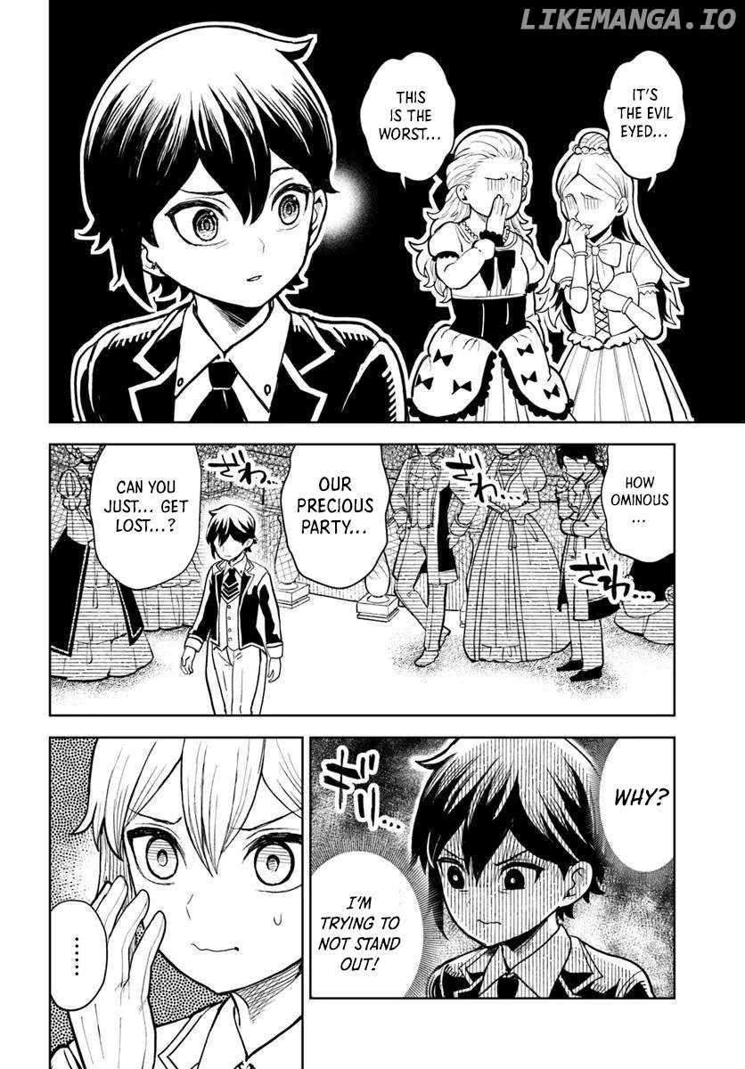 I was reincarnated as the villain with evil eyes, so I aim to be a mob character Chapter 9.1 - page 7