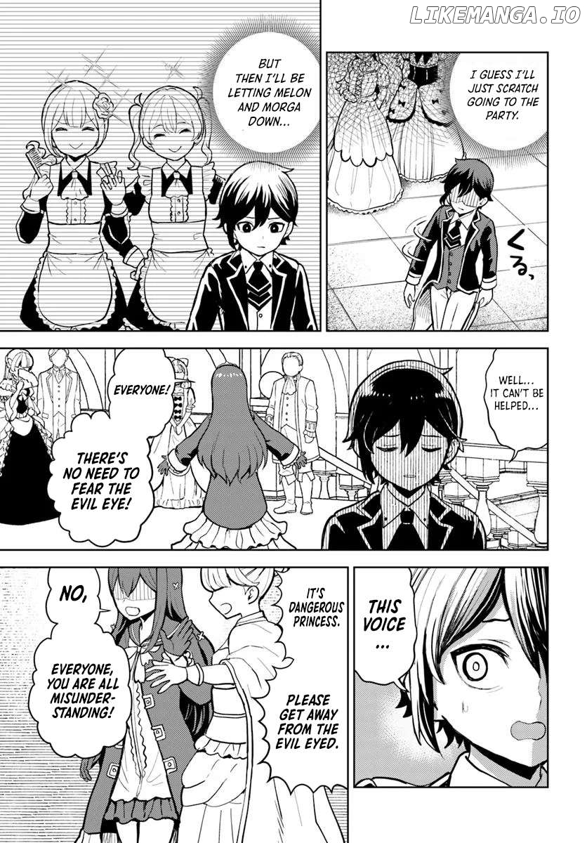 I was reincarnated as the villain with evil eyes, so I aim to be a mob character Chapter 9.1 - page 8