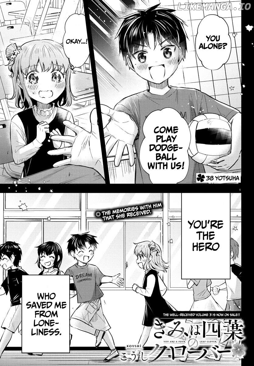 Kimi wa Yotsuba no Clover Chapter 38 - page 2