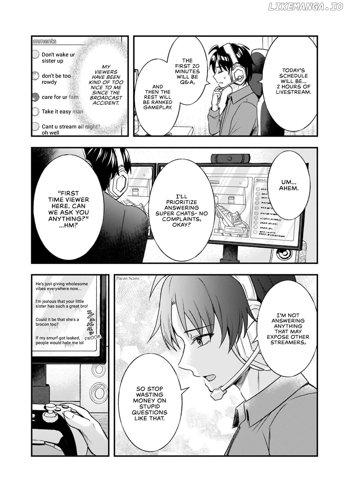 A Toxic 20-Year-Old Game Streamer Accidentally Reveals His Nice Personality Because He Forgot to End the Stream Chapter 6.2 - page 1