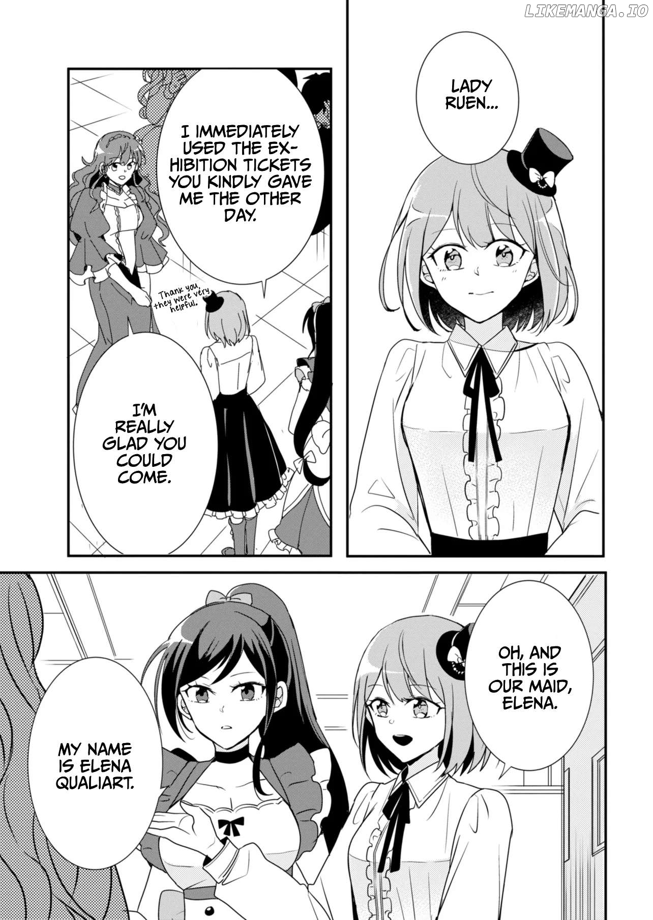 Ouji no Torimaki A wa Akuyaku Reijou no Mikata desu Chapter 2.2 - page 5