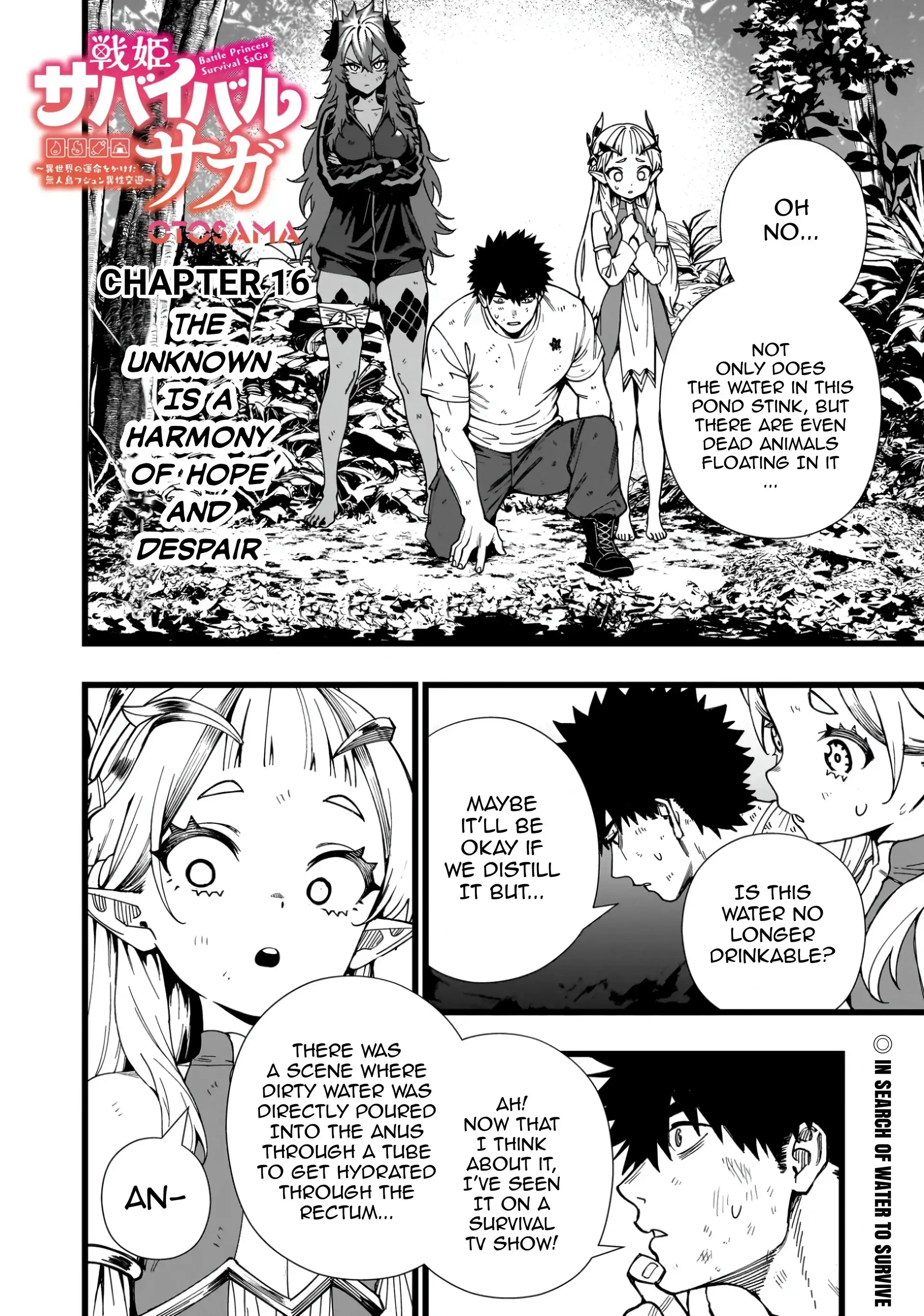 Senki Survival Saga: Isekai no Unmei o Kaketa Mujintou Fujun Iseikouyuu Chapter 16 - page 1