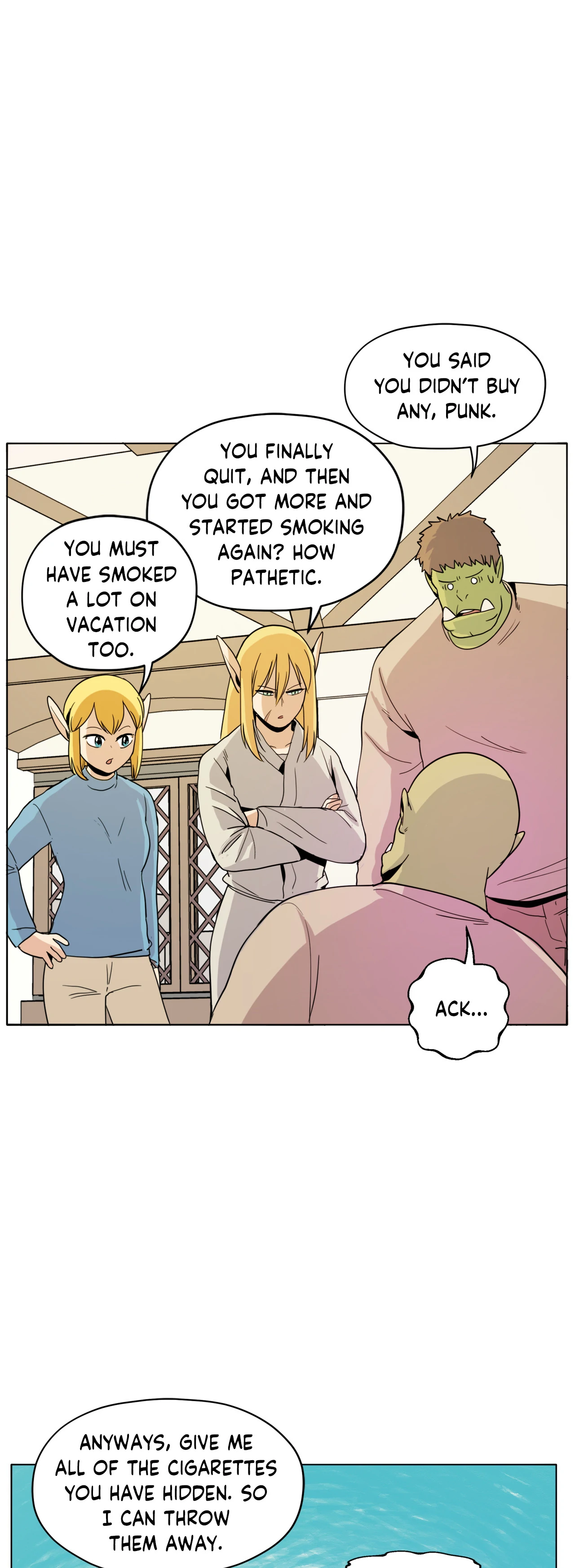 Pampered Prisoners: Elves Among Orcs Chapter 34 - page 54