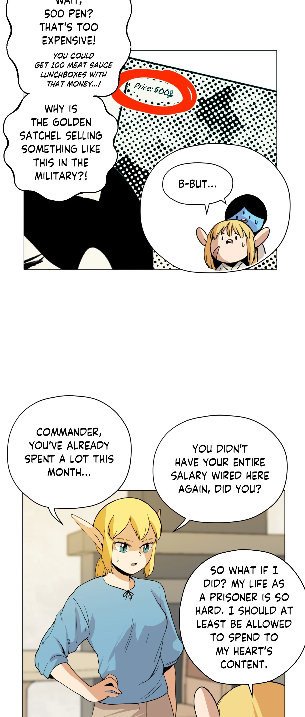 Pampered Prisoners: Elves Among Orcs Chapter 171 - page 9