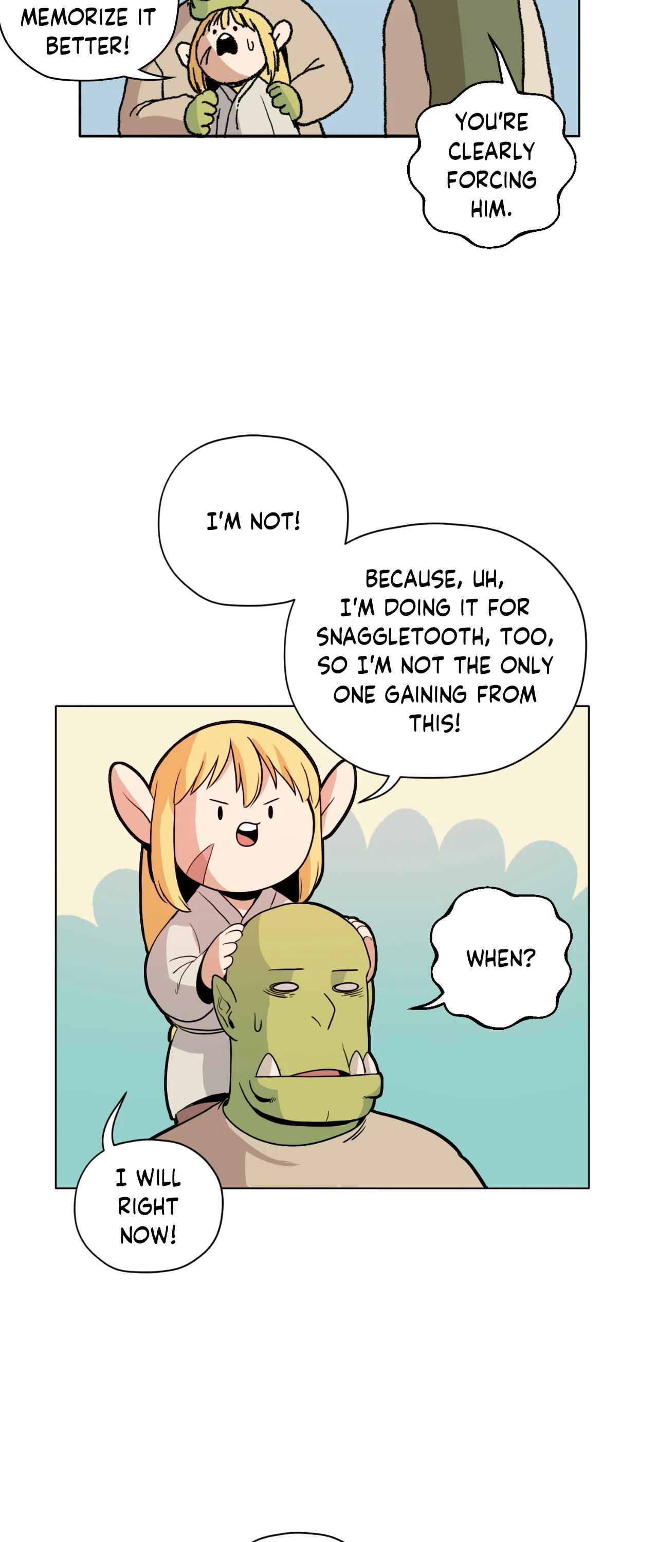 Pampered Prisoners: Elves Among Orcs Chapter 154 - page 35