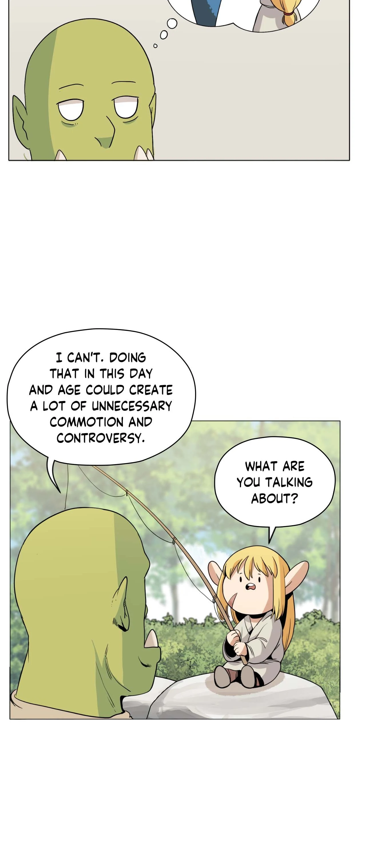 Pampered Prisoners: Elves Among Orcs Chapter 133 - page 14