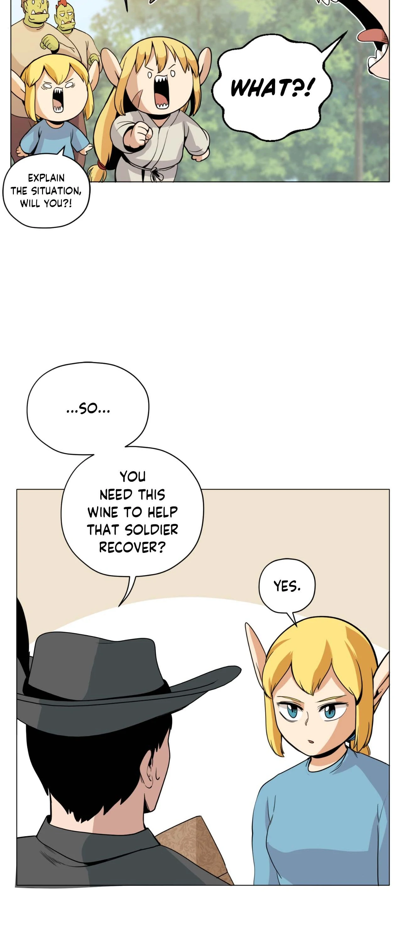 Pampered Prisoners: Elves Among Orcs Chapter 136 - page 22