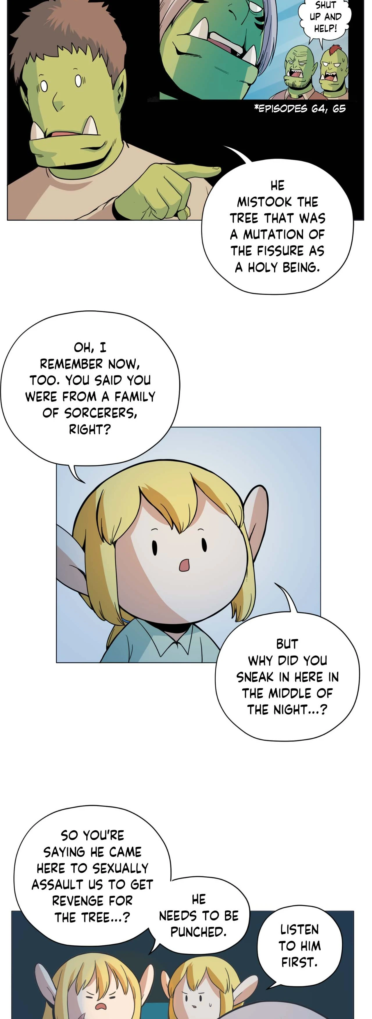 Pampered Prisoners: Elves Among Orcs Chapter 143 - page 25