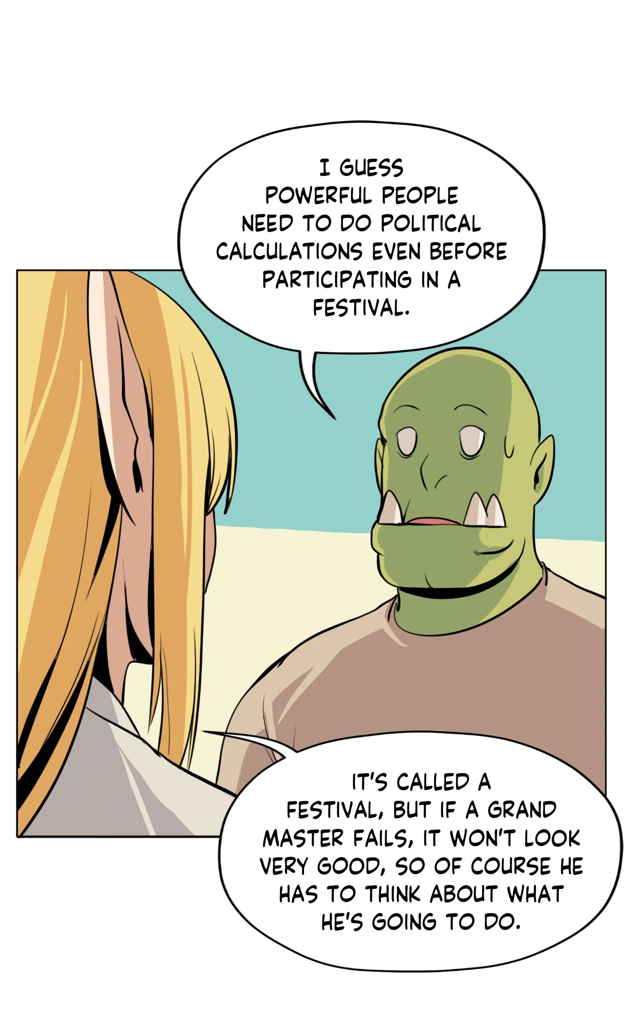 Pampered Prisoners: Elves Among Orcs Chapter 100 - page 63